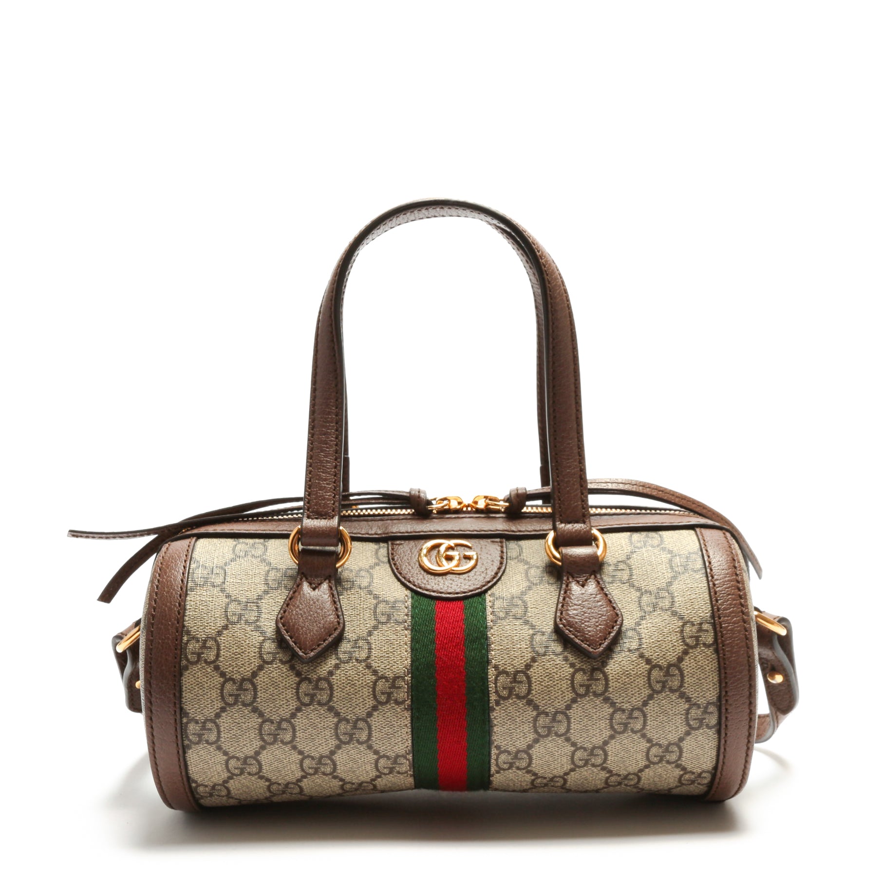 Gucci, Bags, Vintage Gucci Large Boston Bag With Entrupy Certificate