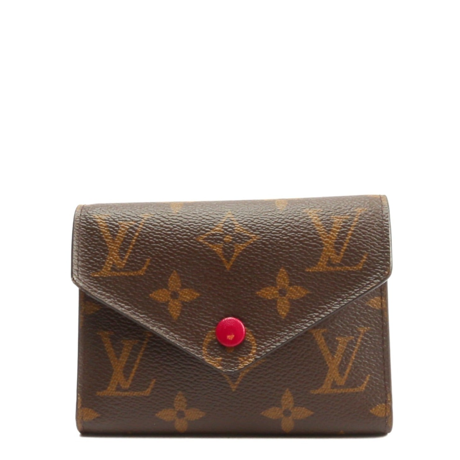 Louis Vuitton Wallet Victorine Monogram Fuchsia Lining - US