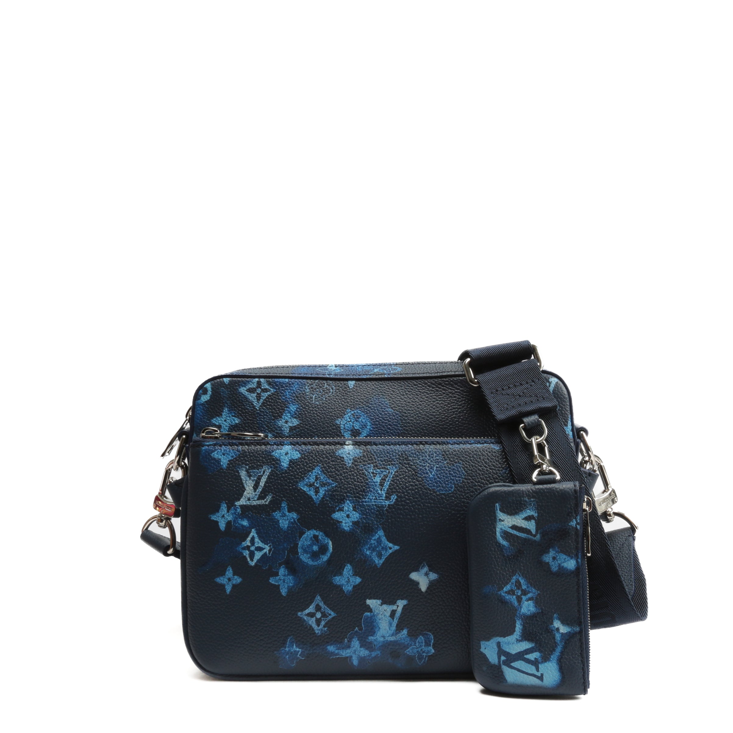 Louis Vuitton Blue Messenger Bag