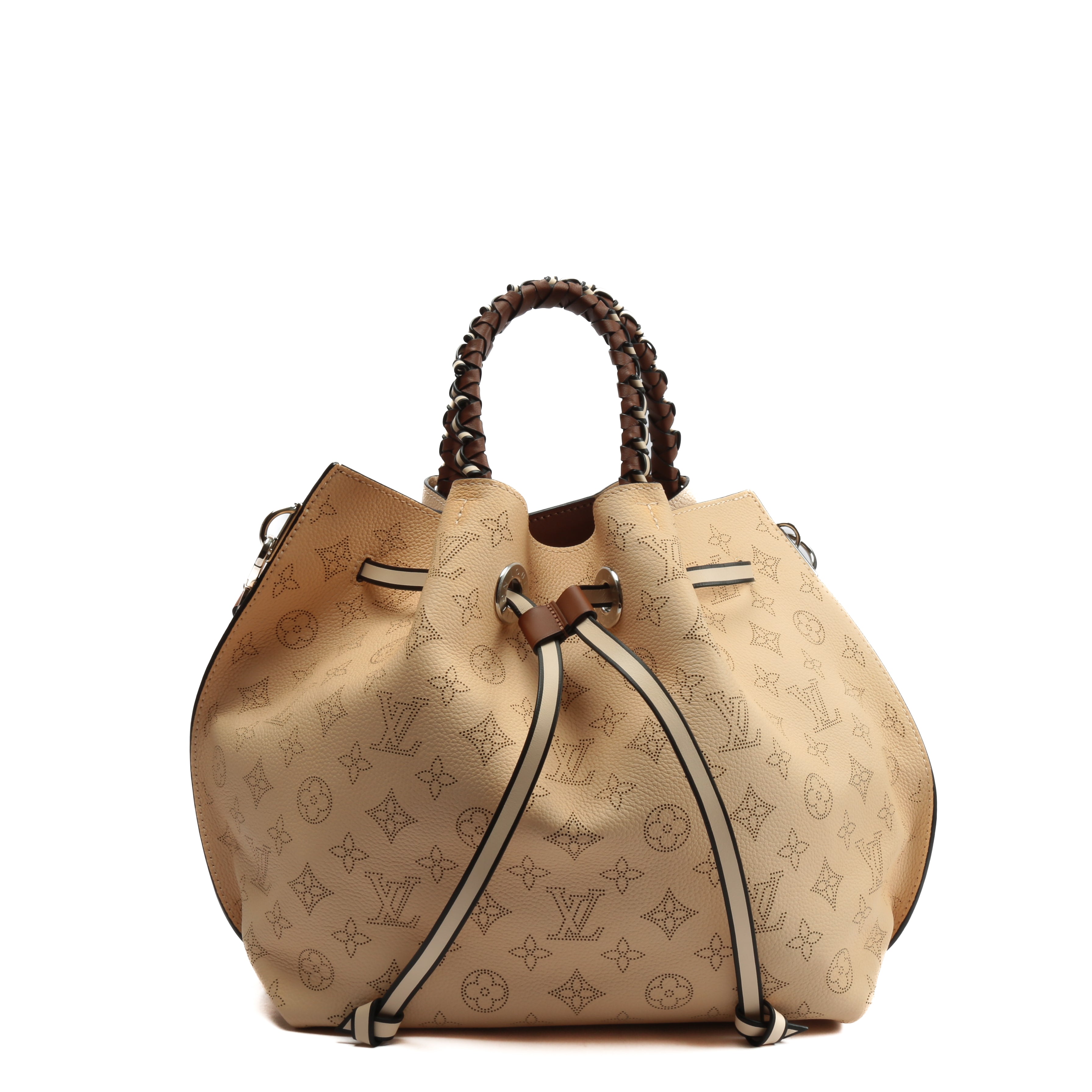 Louis Vuitton Girolata Handbag Mahina Leather - 3 For Sale on 1stDibs