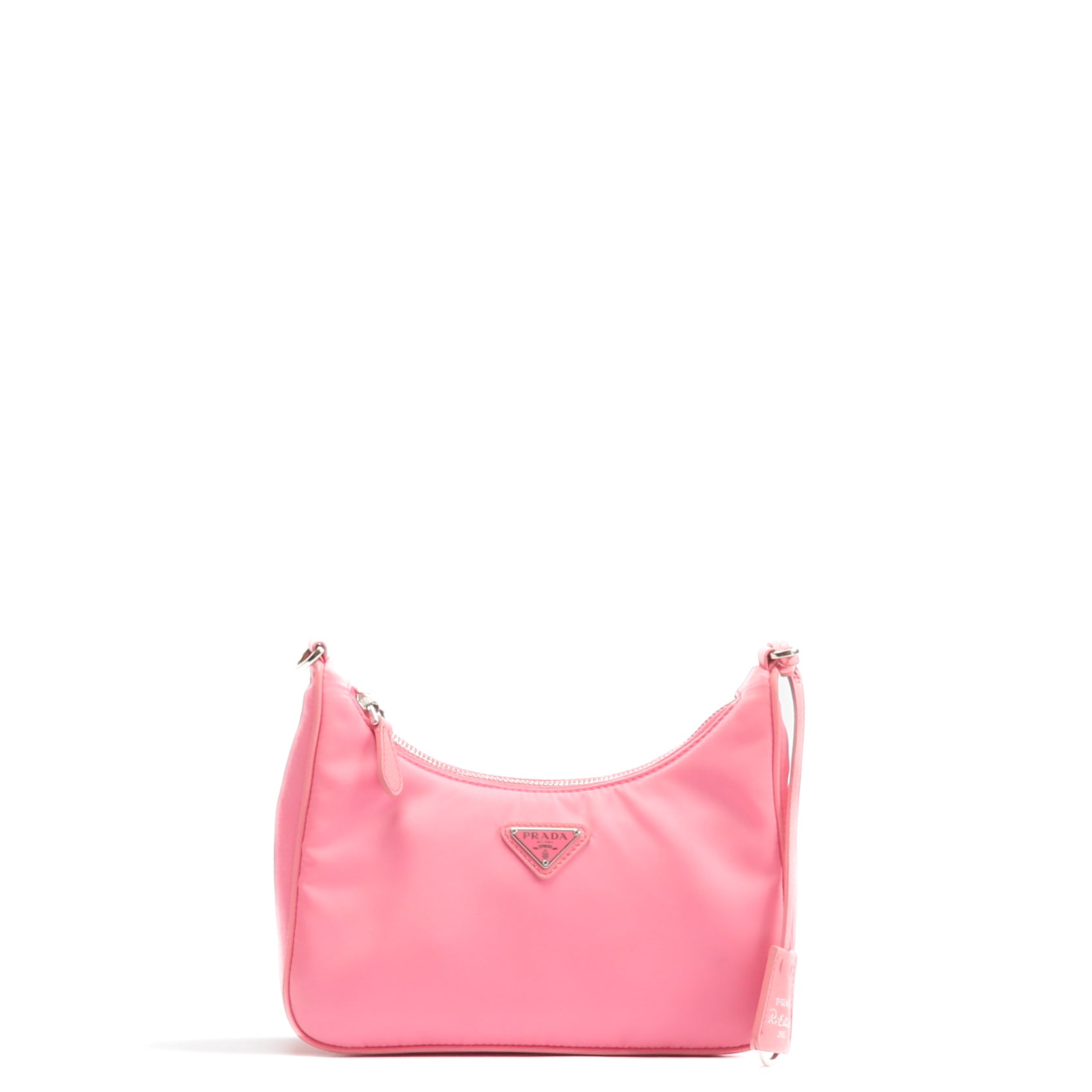 Prada Pink Nylon and Leather Re-Edition 2005 Shoulder Bag Prada