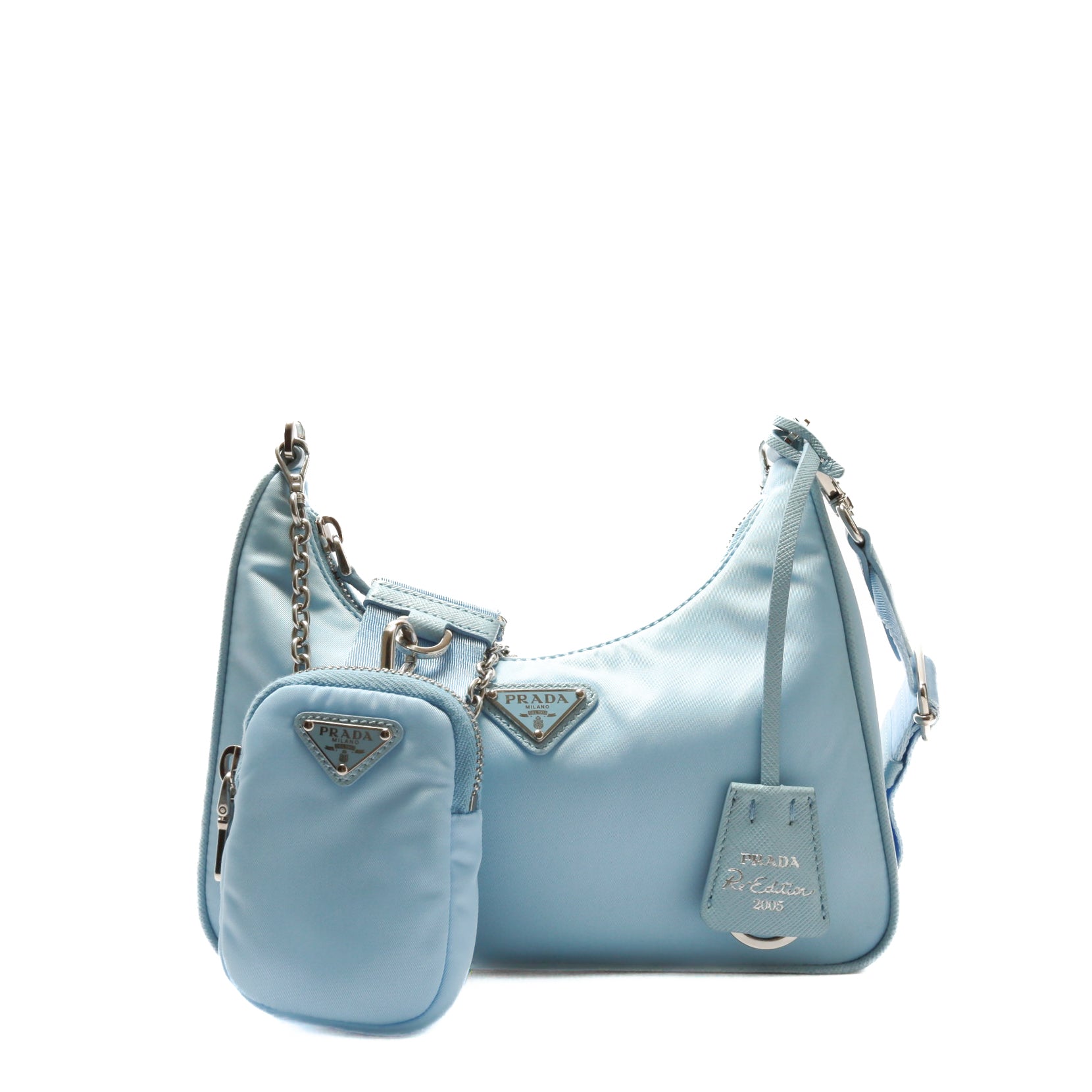 Shop Prada Re-Nylon Baby Bag