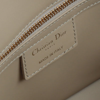 CHRISTIAN DIOR Medium Dior Caro Bag - Taupe