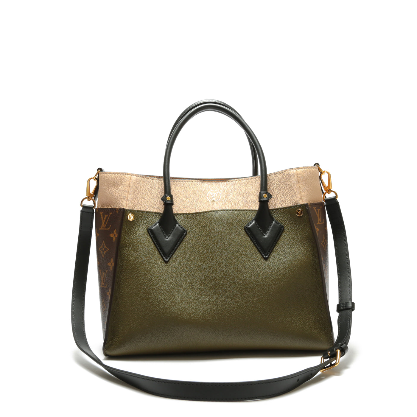 Louis Vuitton On My Side MM - Black Handle Bags, Handbags