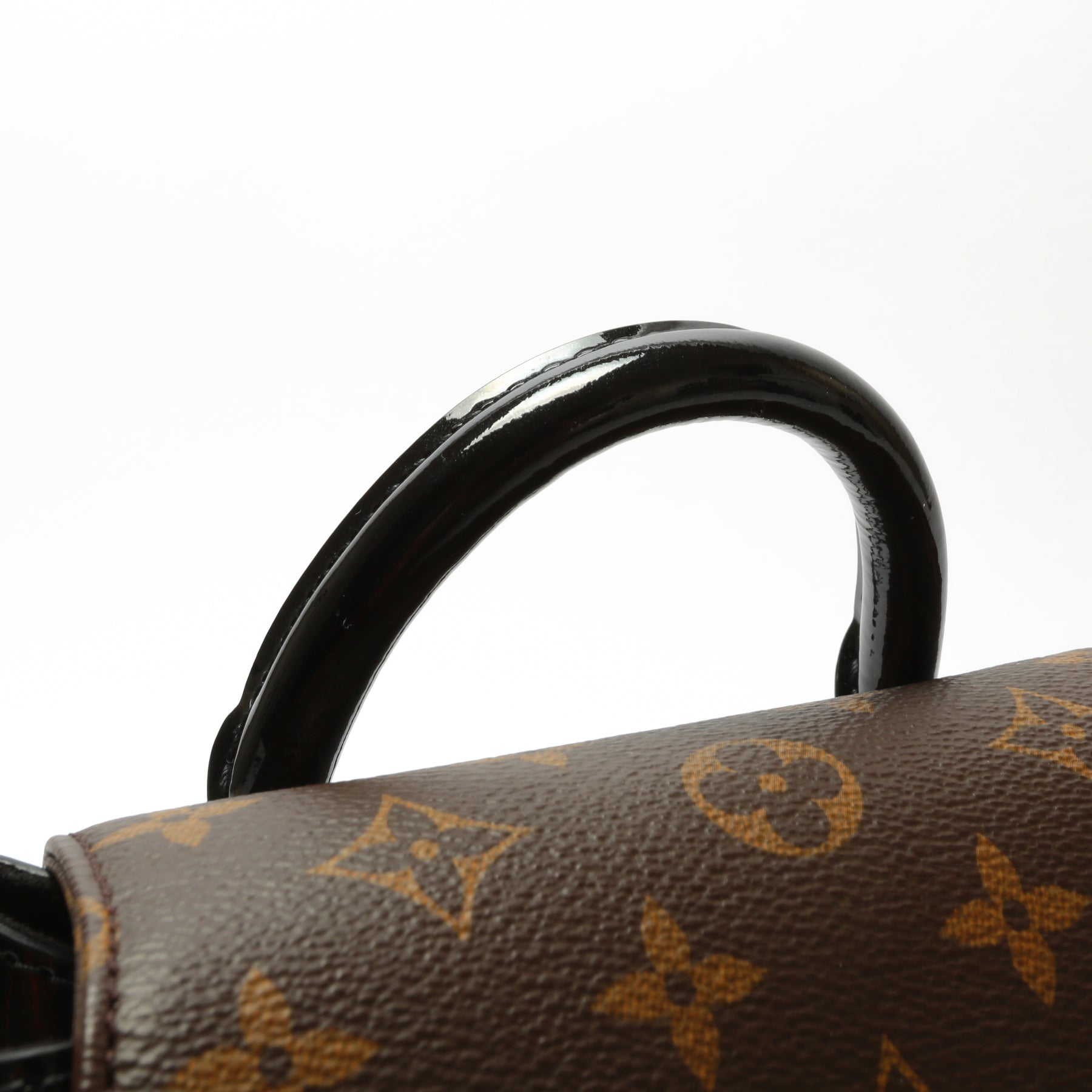 Louis Vuitton Vert Bronze Vernis Monogram Hot Springs Backpack 112lv30