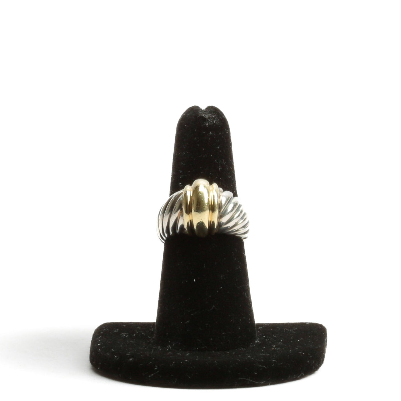 DAVID YURMAN Two Tone Domed Cable Ring - FINAL SALE