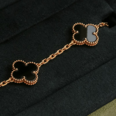 Van Cleef & Arpels Vintage Alhambra 5 Motiff Bracelet - FINAL SALE