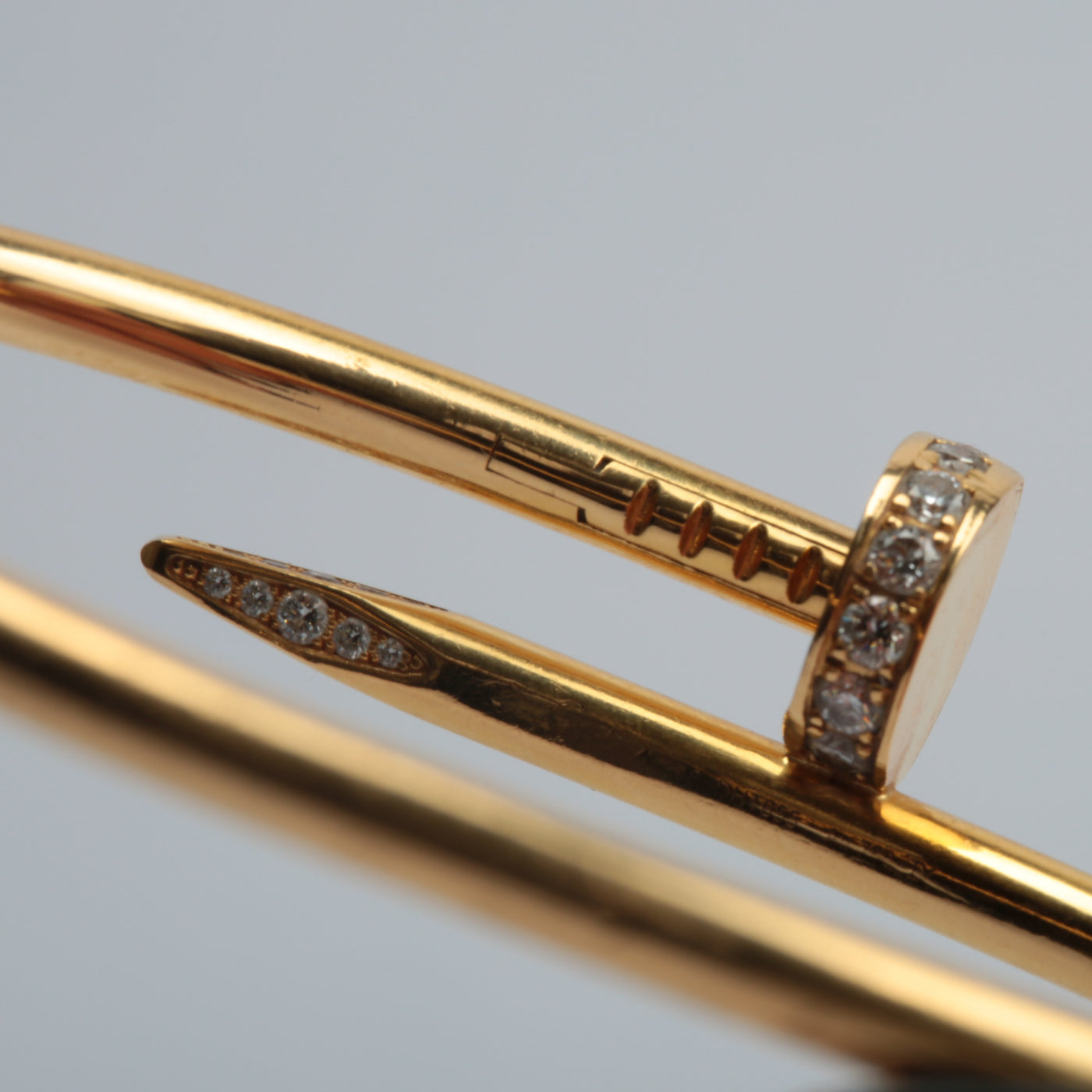 CARTIER Diamond Juste un Clou Bracelet Size 18 - FINAL SALE