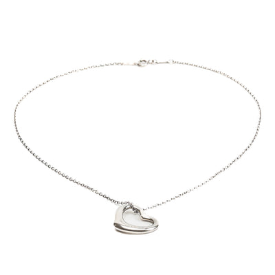 TIFFANY & CO. Open Heart Pendant Necklace - FINAL SALE