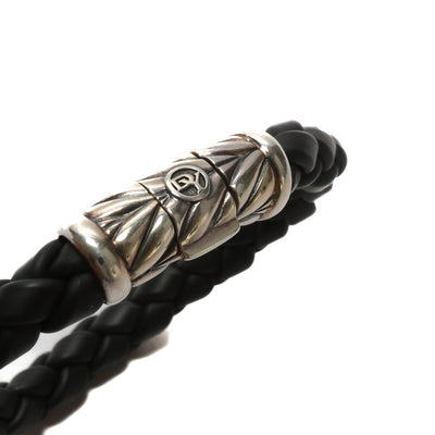 DAVID YURMAN Chevron Leather Bracelet - FINAL SALE