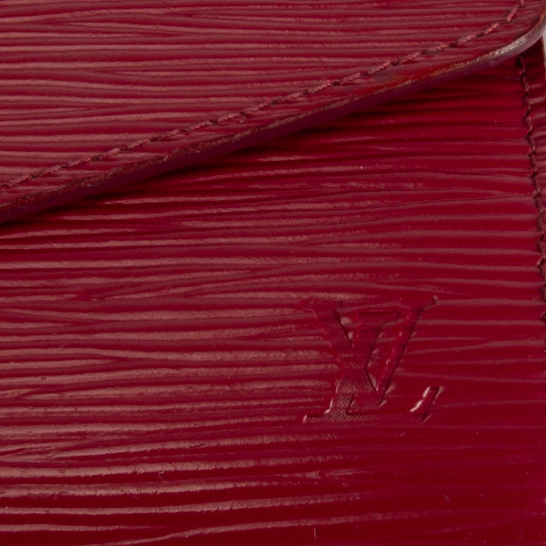 LOUIS VUITTON Epi Leather Sarah Wallet -Fuchsia Pink