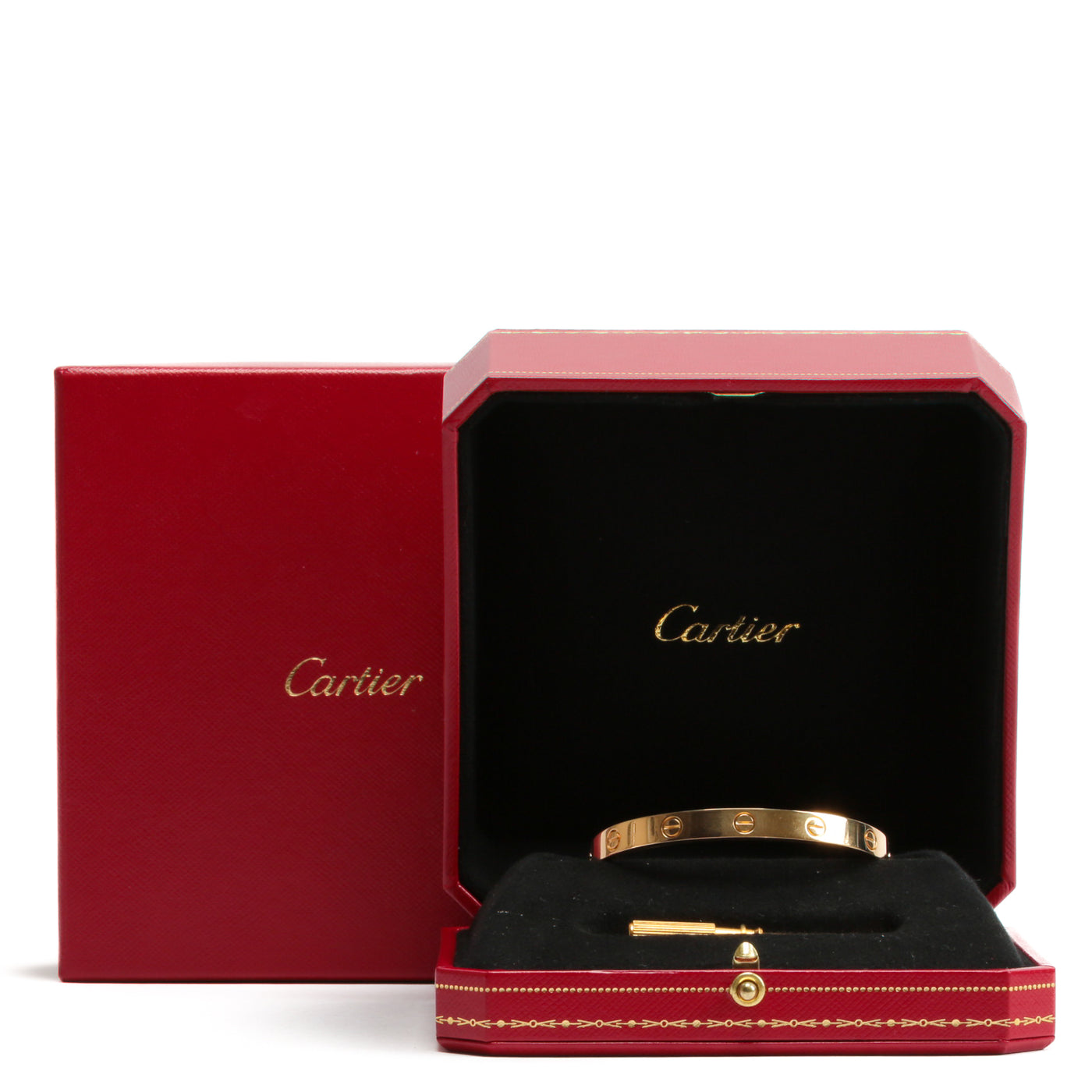 CARTIER Love Bracelet Yellow Gold Size 17 - FINAL SALE