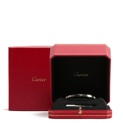 CARTIER Small Love Bracelet Size 17 - FINAL SALE