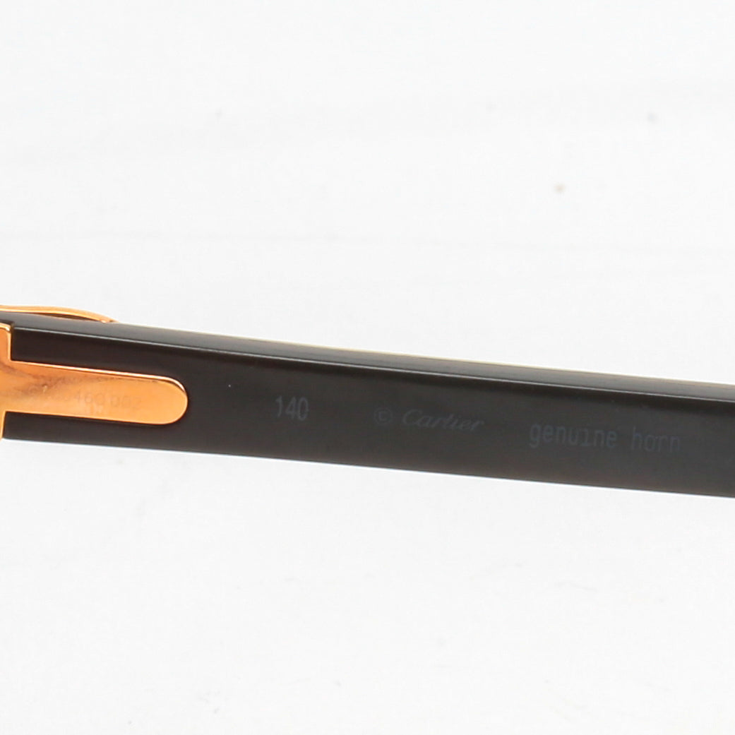 cartier genuine horn 140
