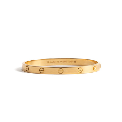 CARTIER Love Bracelet Yellow Gold Size 18 - FINAL SALE