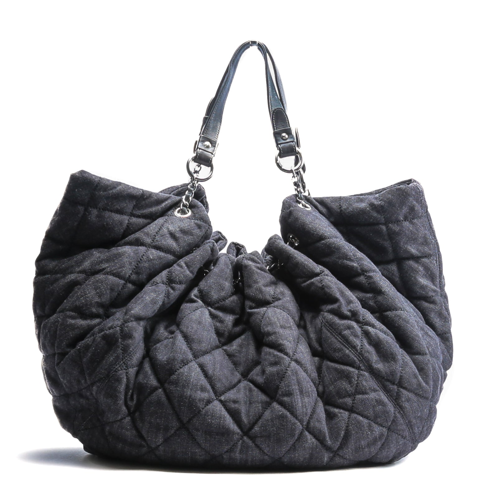 CHANEL COCO CABAS DENIM TOTE BAG XL, Women's Fashion, Bags