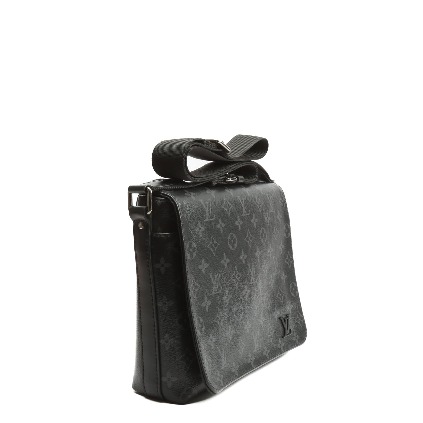 Louis Vuitton Monogram Eclipse District PM - Black Messenger Bags