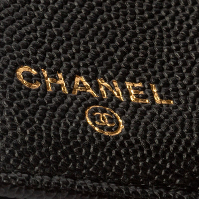 CHANEL Mademoiselle Compact Wallet - Black
