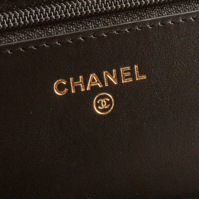 CHANEL Boy Wallet on Chain - Black