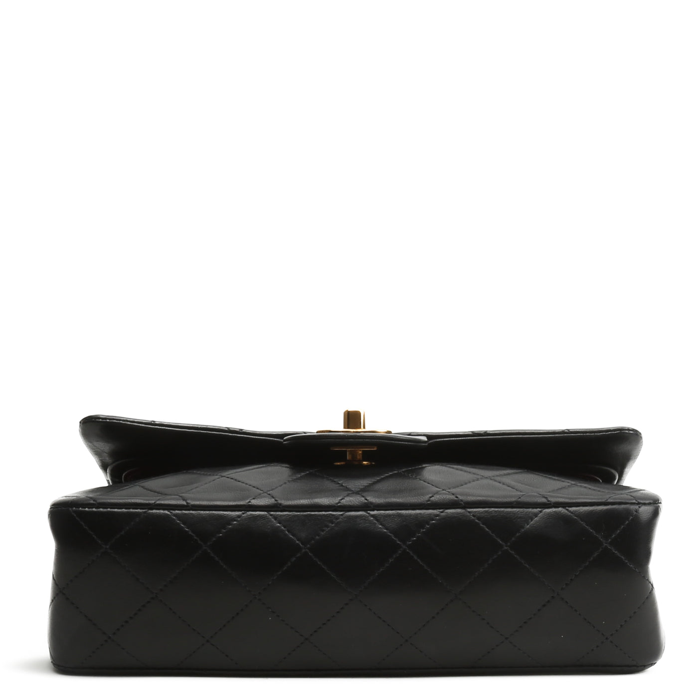 CHANEL Vintage Small Double Flap - Black