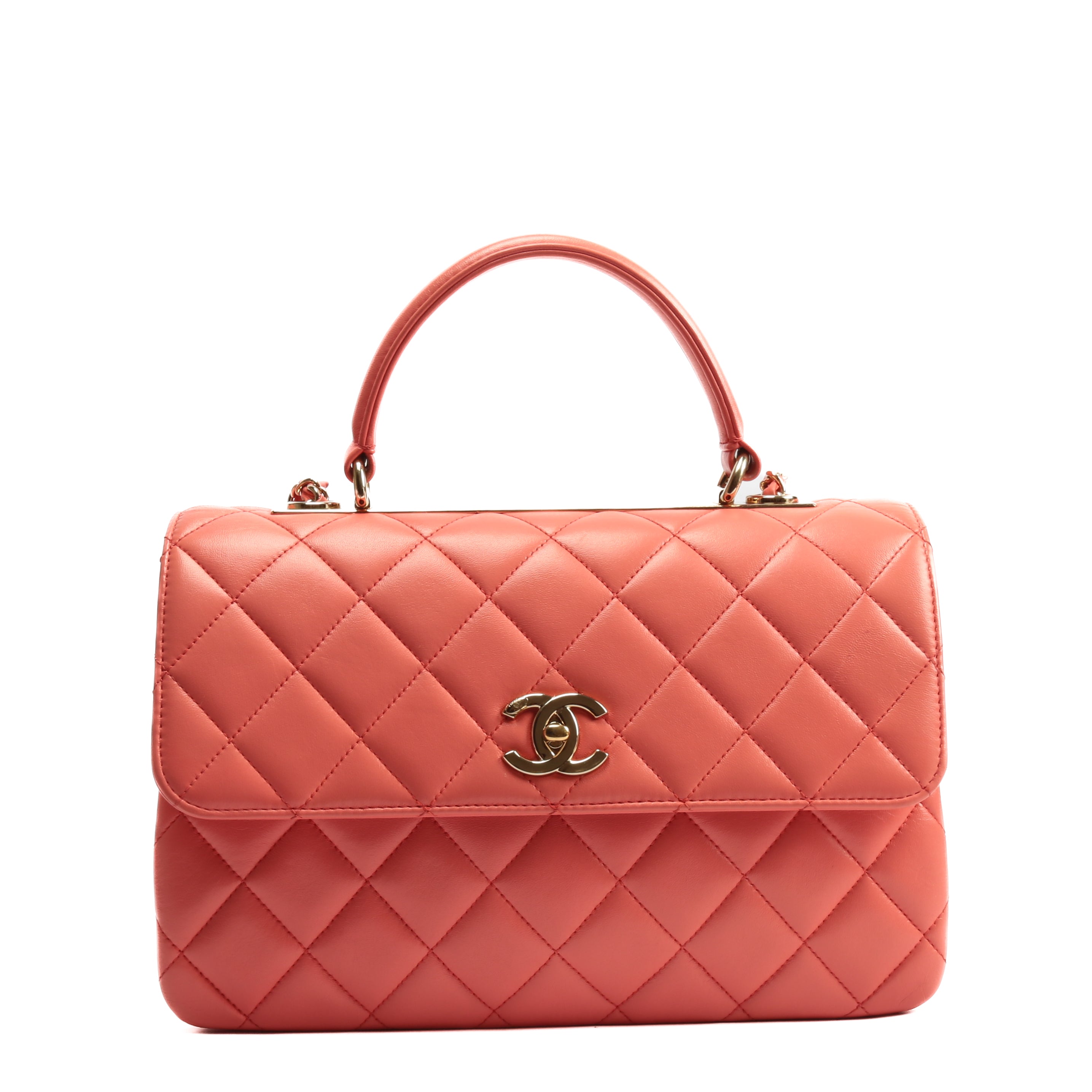 Chanel Lambskin Quilted Mini Flap Dark Pink – STYLISHTOP