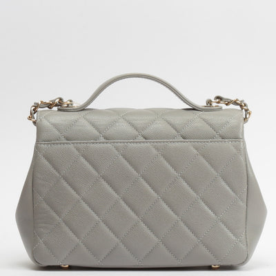 CHANEL Small Business Affinity Flap Bag- Grey