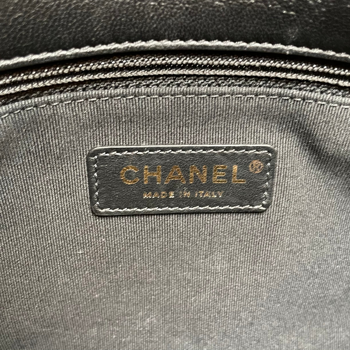 CHANEL On And On Flap Bag - Black