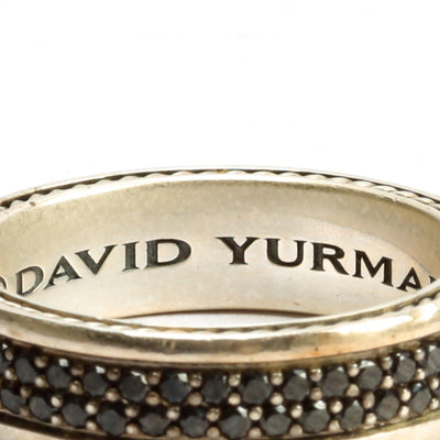 DAVID YURMAN Diamond Pave Streamline Band Ring - FINAL SALE