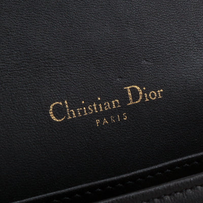 CHRISTIAN DIOR Lady Dior Pouch w/ Inserts - Black