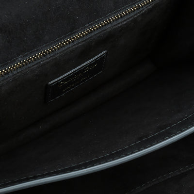 CHRISTIAN DIOR Calfskin DiorDirection Flap Bag - Black OUTLET FINAL SALE
