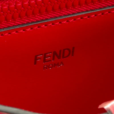 FENDI Peekaboo ISeeU Mini-Red