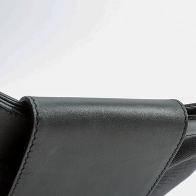 GUCCI Vintage Horsebit Canvas Messenger Bag - Black - OUTLET FINAL SALE