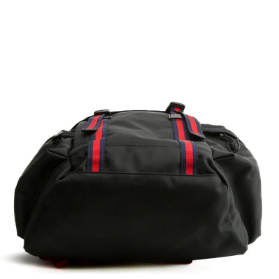 GUCCI Techno Canvas Backpack - Black