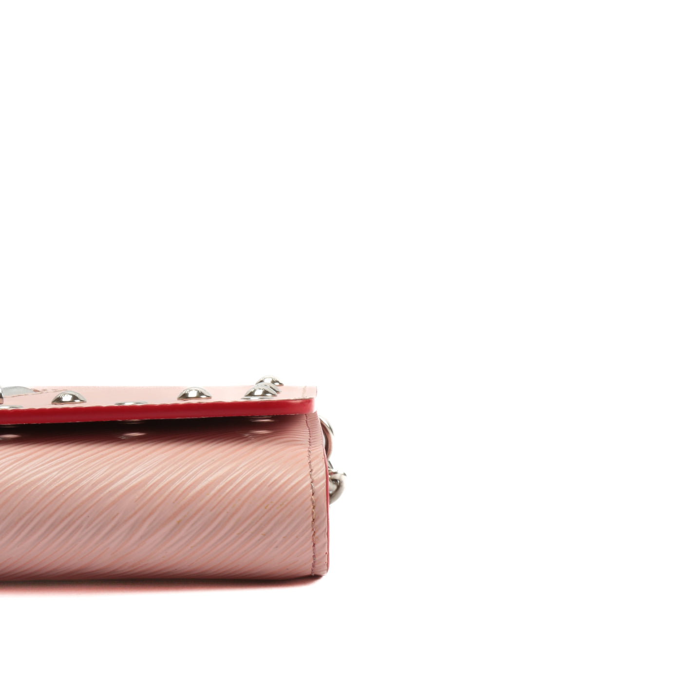 Louis Vuitton Crossbody Twist Epi Studded PM Rose Ballerine in Leather with  Silver-tone - GB