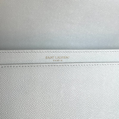 SAINT LAURENT Cassandra Medium Chain Bag- Blanc Vintage