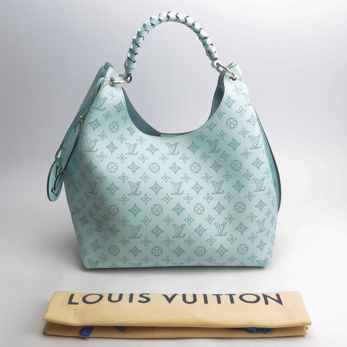 Louis Vuitton Carmel Blue Denim Mahina
