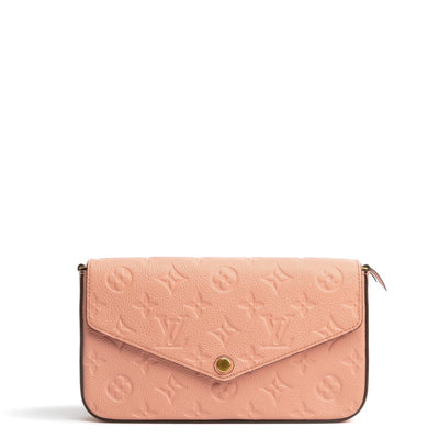 Louis Vuitton Monogram Empreinte Pochette Felicie - Pink