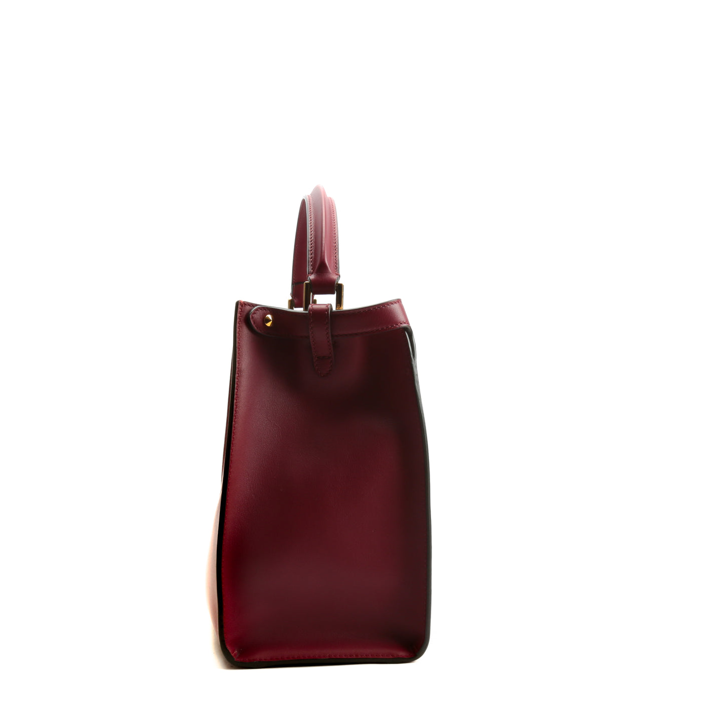 FENDI Peekaboo X-Lite Burgundy (Deep Red) Bag