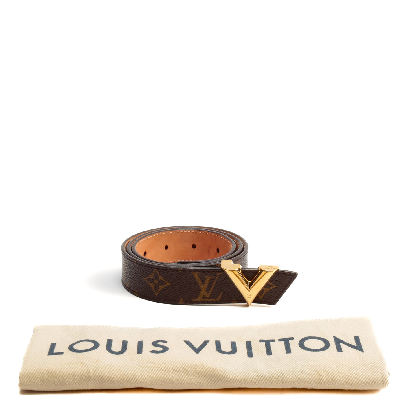 LOUIS VUITTON Essential V Belt - Monogram