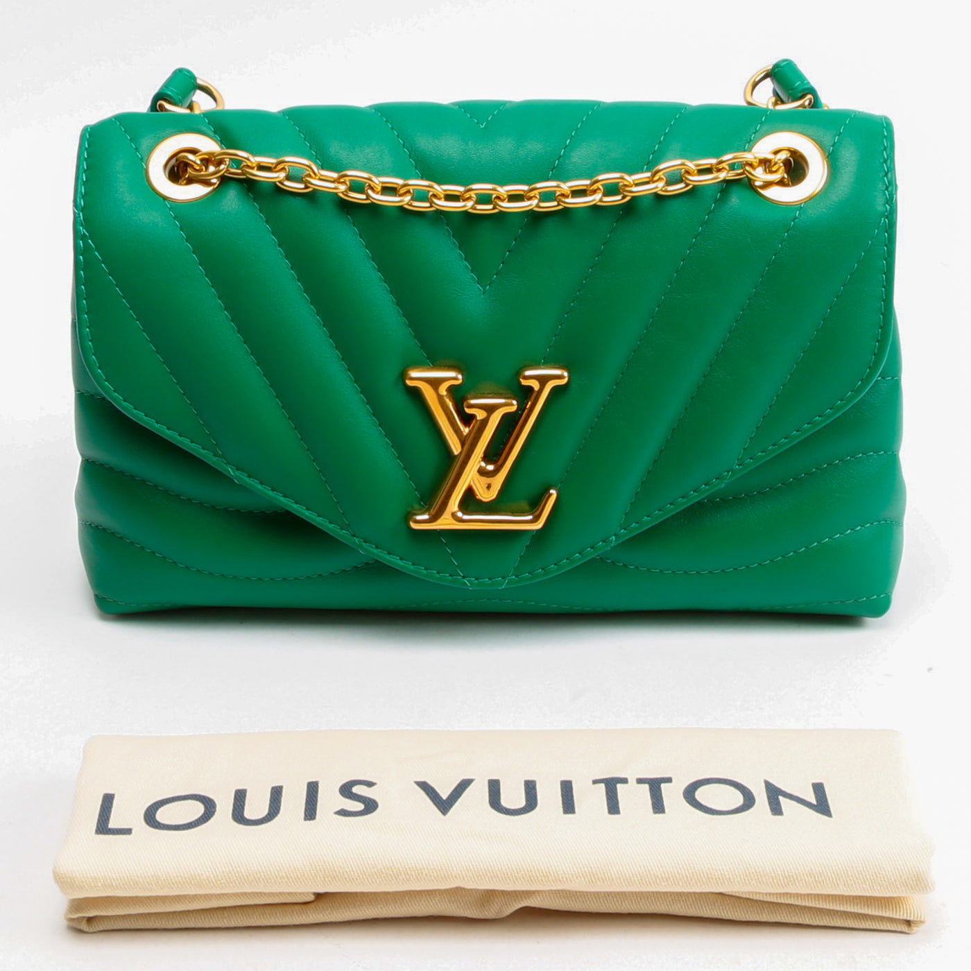 LOUIS VUITTON New Wave Chain Bag MM - Green