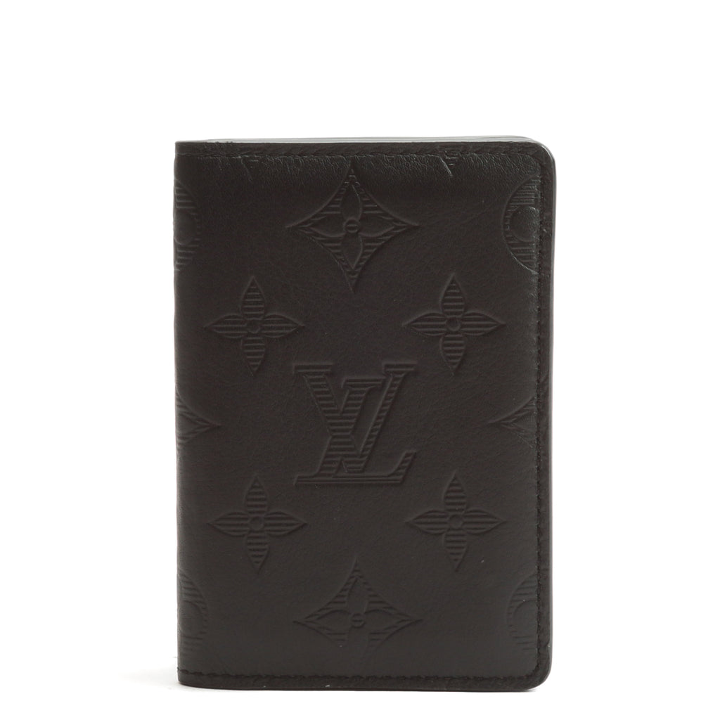 Louis Vuitton® Pocket Organizer Black. Size  Pocket organizer, Fold wallet,  Louis vuitton
