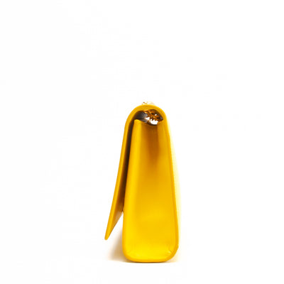 SAINT LAURENT Kate Satchel Medium Bag - Canary Yellow -  OUTLET FINAL SALE