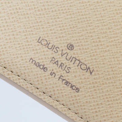LOUIS VUITTON Damier Azur French Purse Compact Wallet