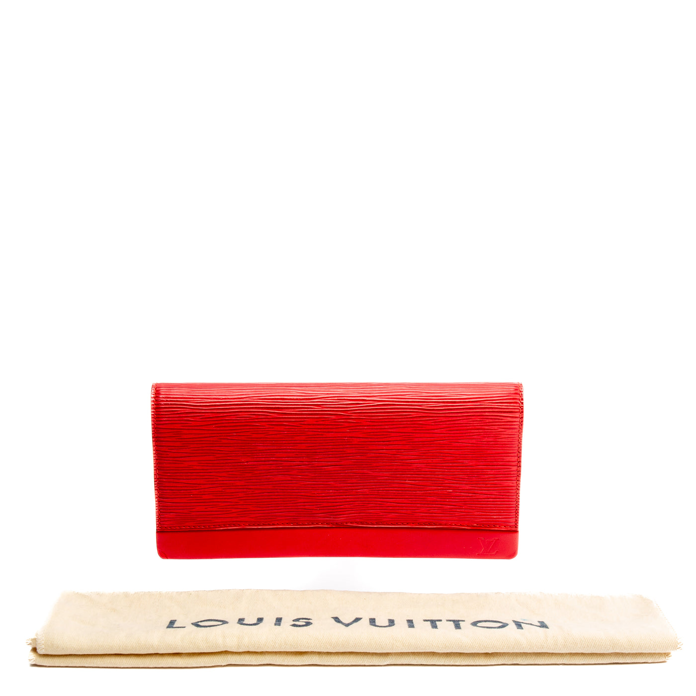 LOUIS VUITTON Epi Leather Honfleur - Red