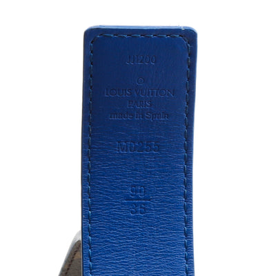 LOUIS VUITTON LV Initials 30MM Reversible Belt - Cobalt Blue