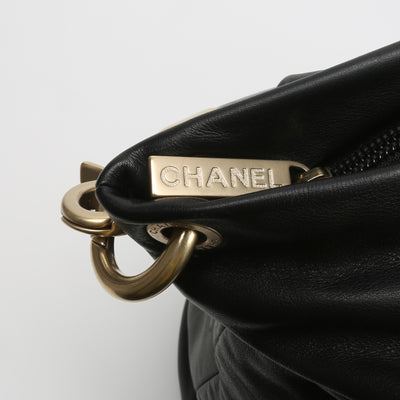 CHANEL CC Bucket Bag - Black