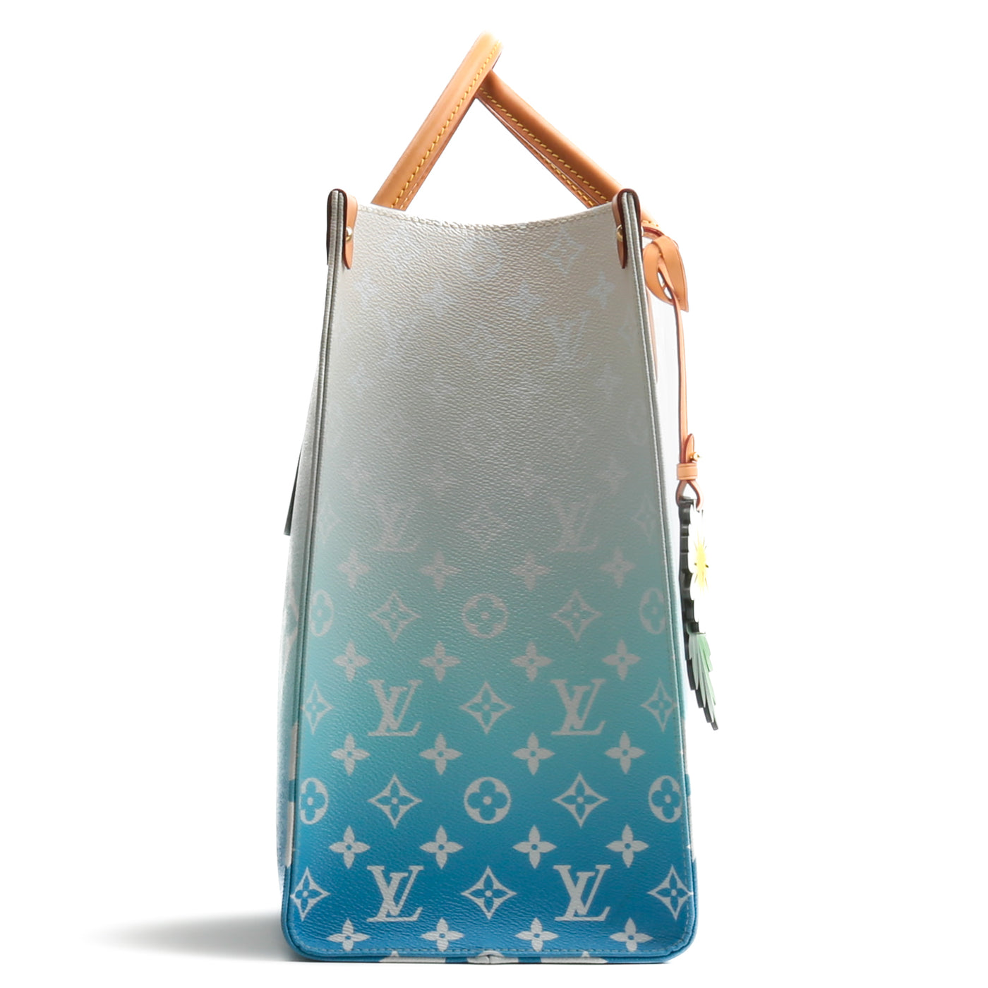 LOUIS VUITTON Monogram Giant By The Pool Onthego GM Blue