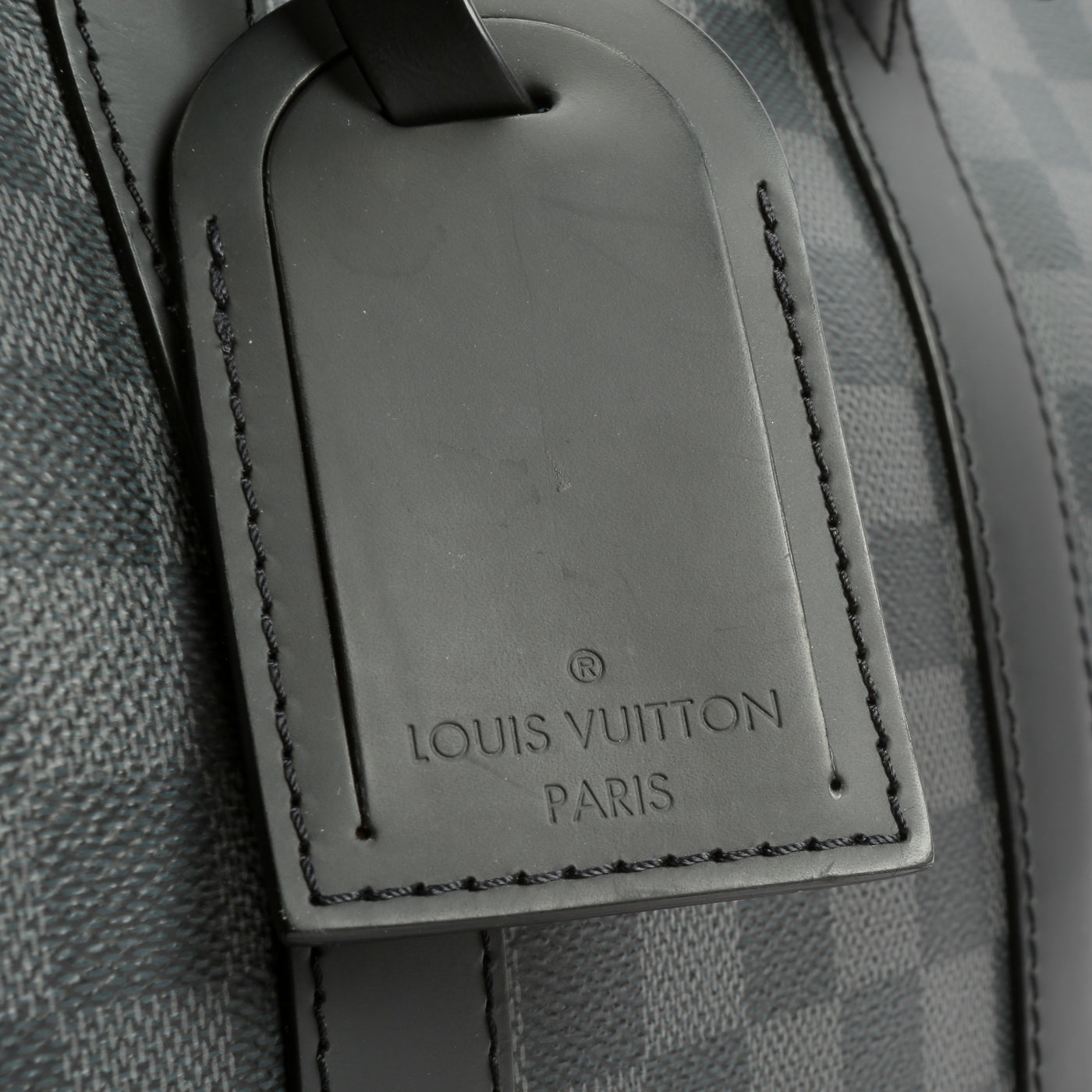 LOUIS VUITTON iCare Damier Graphite Camera Duffle Bag Rare Excellent  Condition