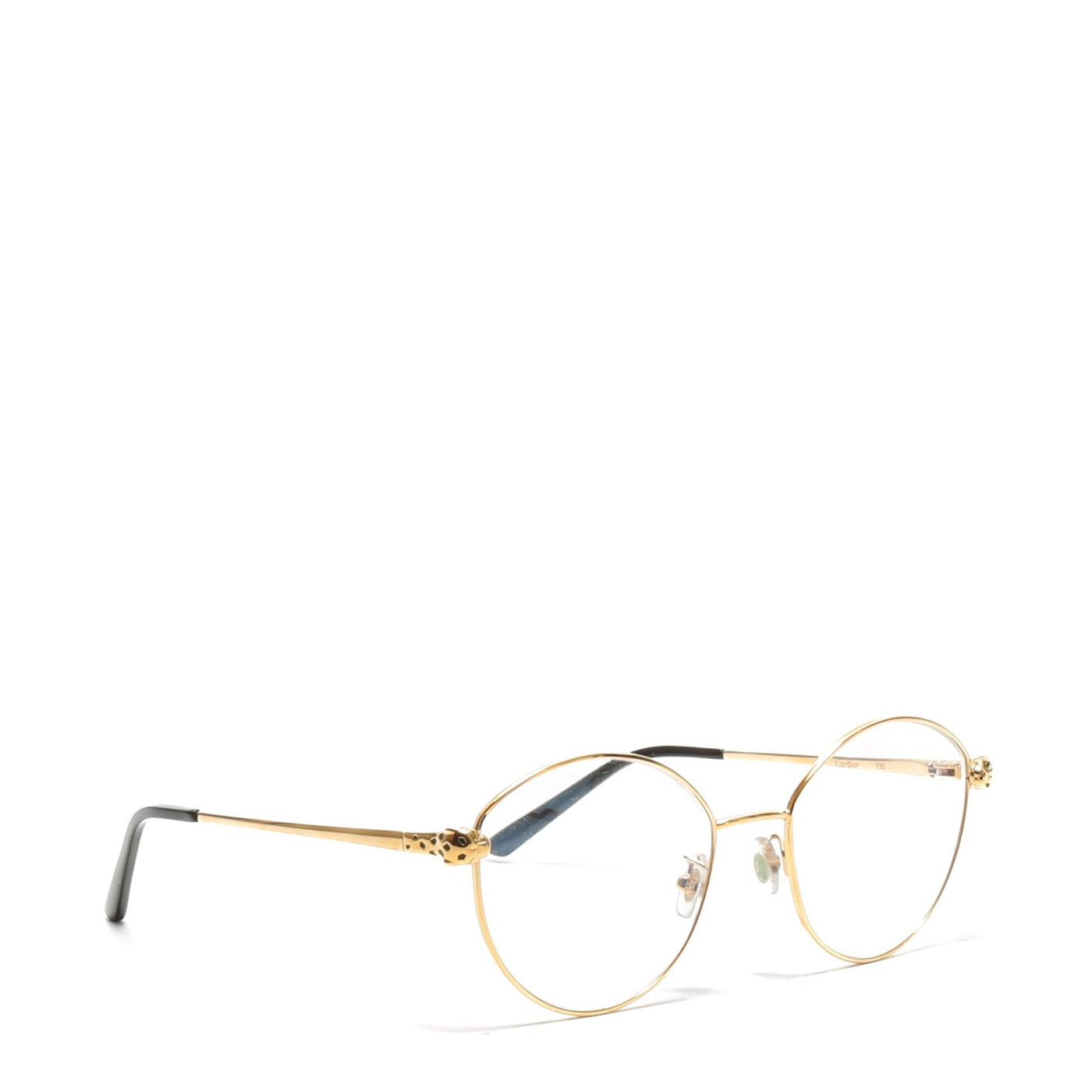 CARTIER Panthere Gold Rim Eyeglasses