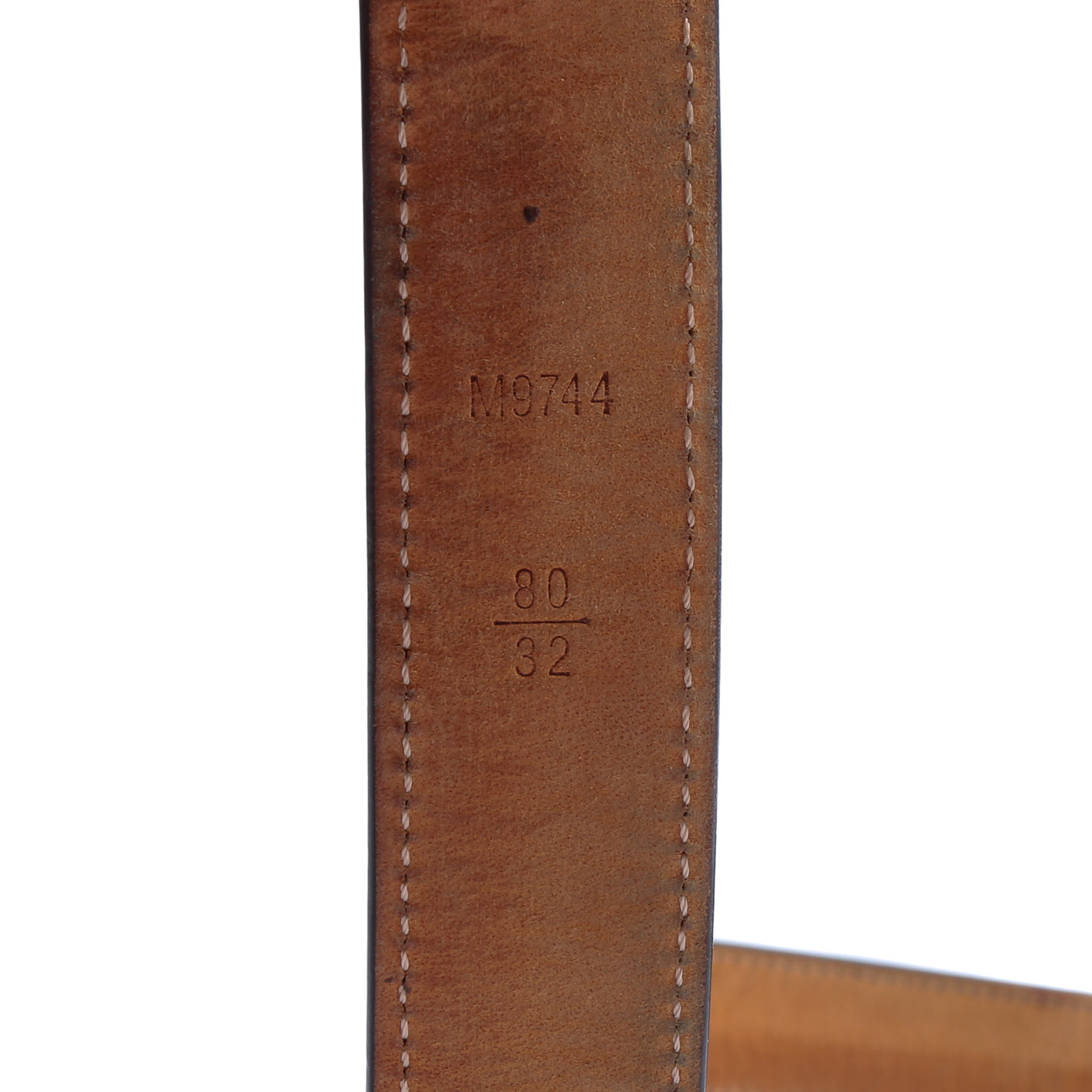 LOUIS VUITTON Damier Ebene Mini 25 mm Belt